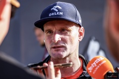 Trener Maciej Maciusiak (fot. Julia Piątkowska / FairFocus)