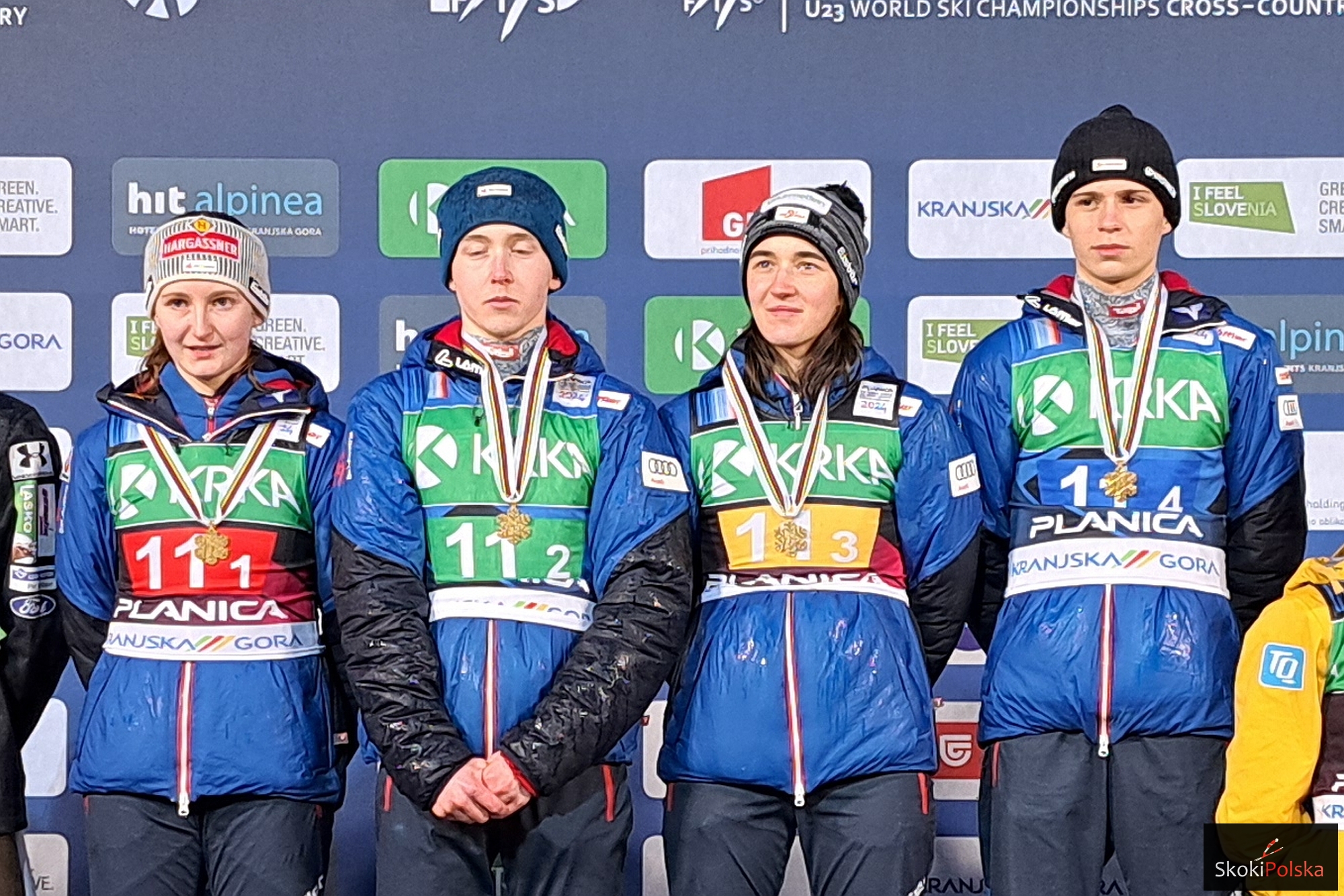 Mistrzostwa Świata Juniorów (kobiety) MuehlbacherPoelzSchullerEmbacher Austriak MSJPlanica2024mikst fotKarolCzesnik - Mistrzostwa Świata Juniorów (kobiety)
