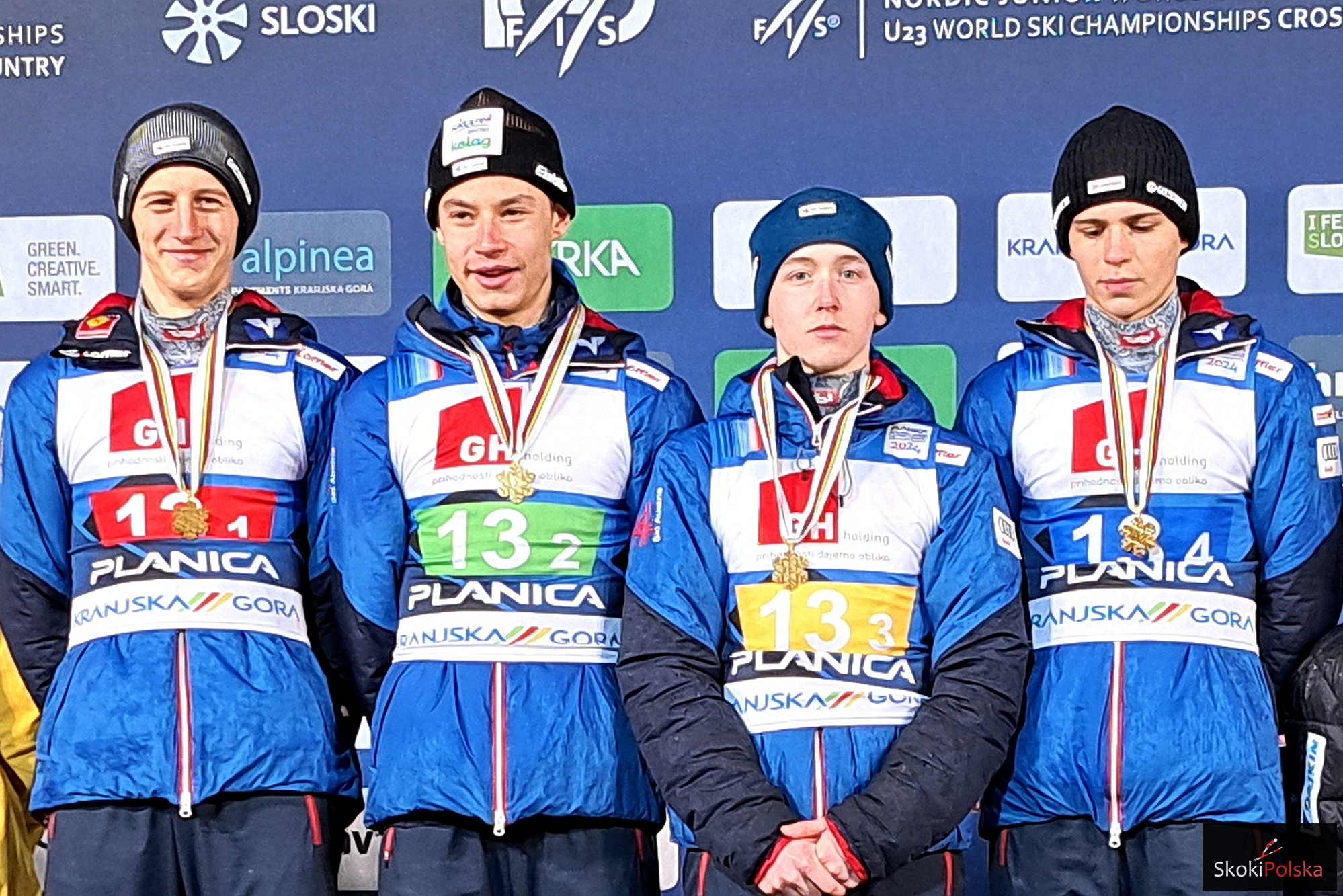 Mistrzostwa Świata Juniorów Steinberger Held Poelz Embacher Austria MSJPlanica2024 fotKarolCzesnik - Mistrzostwa Świata Juniorów