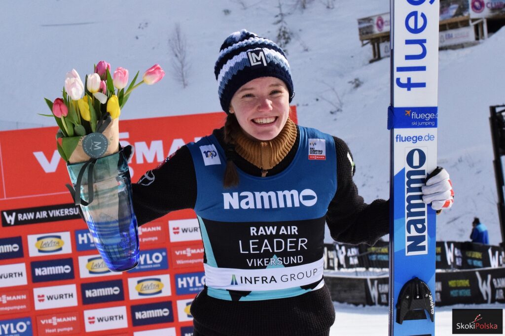 Read more about the article PŚ kobiet VIKERSUND: Kvandal wygrywa niedzielny konkurs, Prevc bliska rekordu świata. Twardosz odpadła w kwalifikacjach