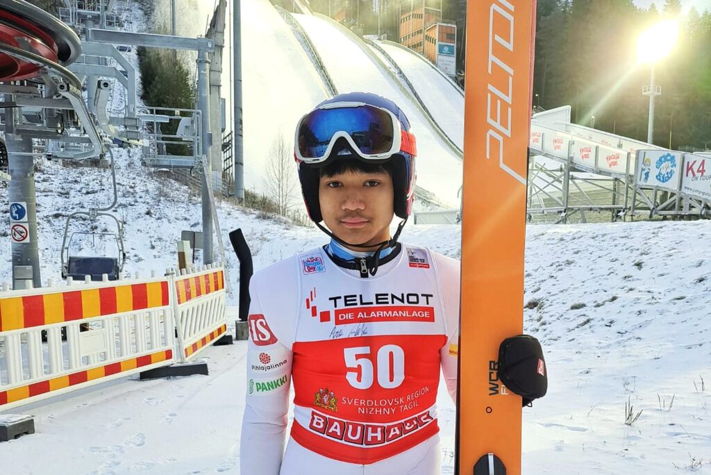 Read more about the article A Thai ski jumper’s Olympic dream – from a snowless childhood to the slopes of Finland